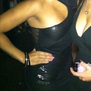 Bebe black dress